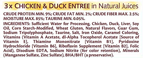 WHISKAS PURRFECTLY Chicken Variety Pack Wet Adult Cat Food 3 Ounces (Four 10-Count Boxes)