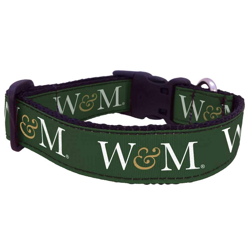 College Dog Collar (Medium, William And Mary)