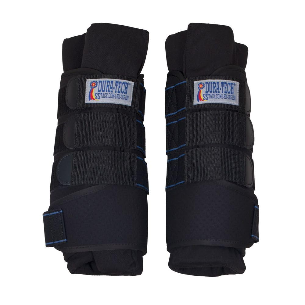 Dura-Tech Quick Dry Memory Foam Stable Wraps for Horses | Complete Horse Leg Support | Enhanced Comfort & Protection | Tekno-Dri