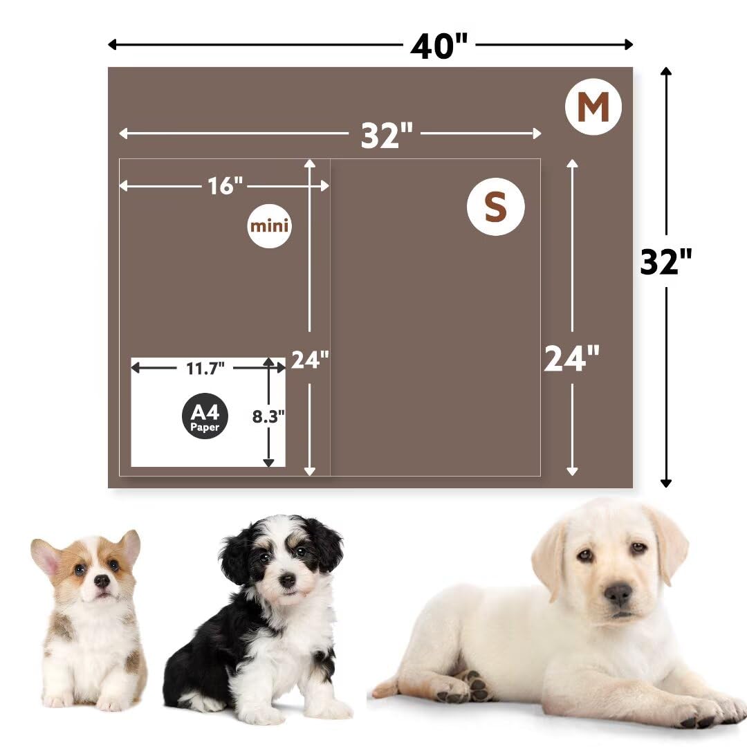 Stuffed Premium Soft Dog Blanket, With Flannel Brown Cute Paw Print, 24 * 32 Inches, Cat Blanket Puppy Pads Supplies Dog Product