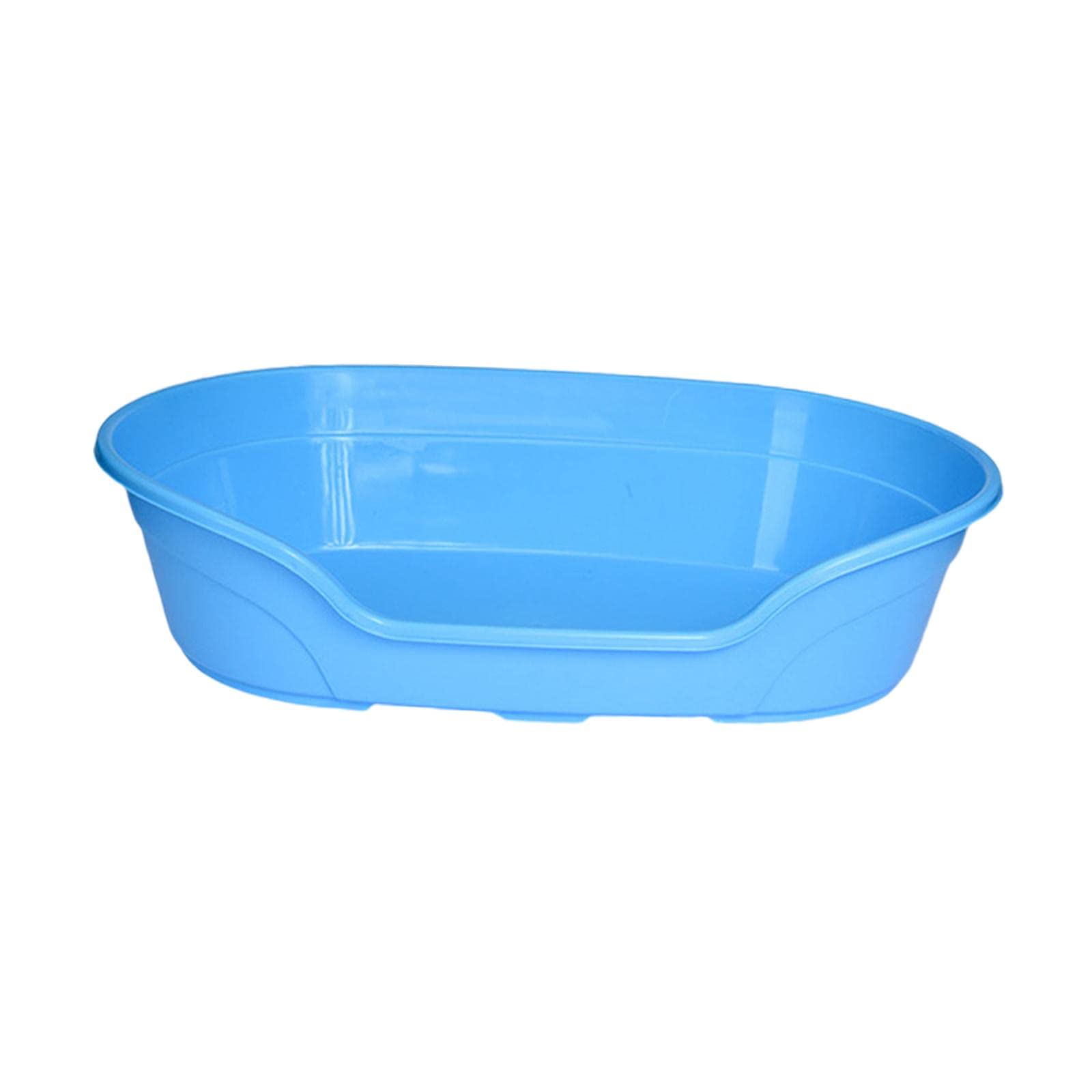 Urijx Cat Bed Bathing Calming Cushion Comfortable Nonslip Blanket Cozy Dog House 57Cmx37.6Cmx14Cm Blue Pet Supplies | Cat Suppli