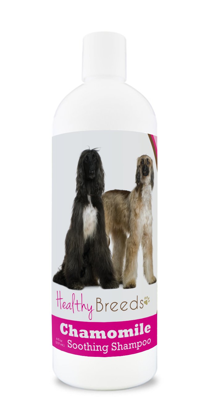 Healthy Breeds Afghan Hound Chamomile Soothing Dog Shampoo 8 Oz