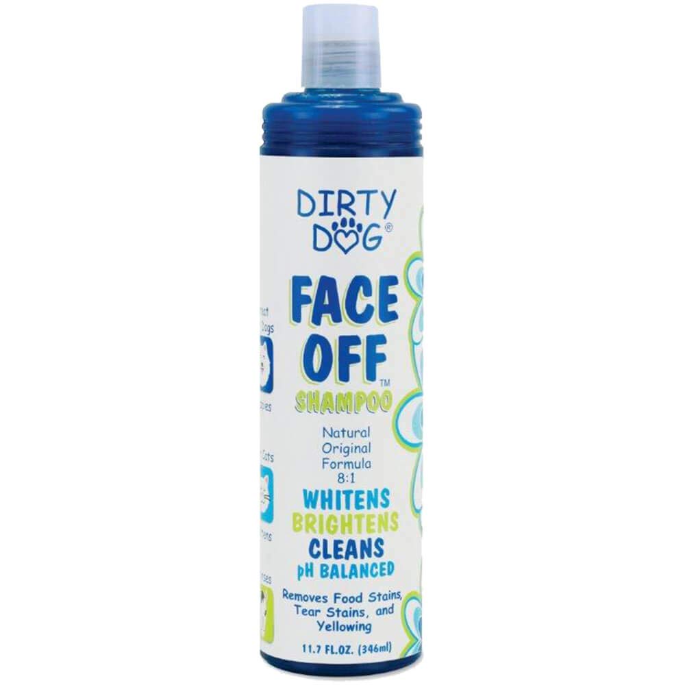 Kelco Dirty Dog Face Off Shampoo 8: 1 11.7 fl. oz, Blue, Model Number: KE201812