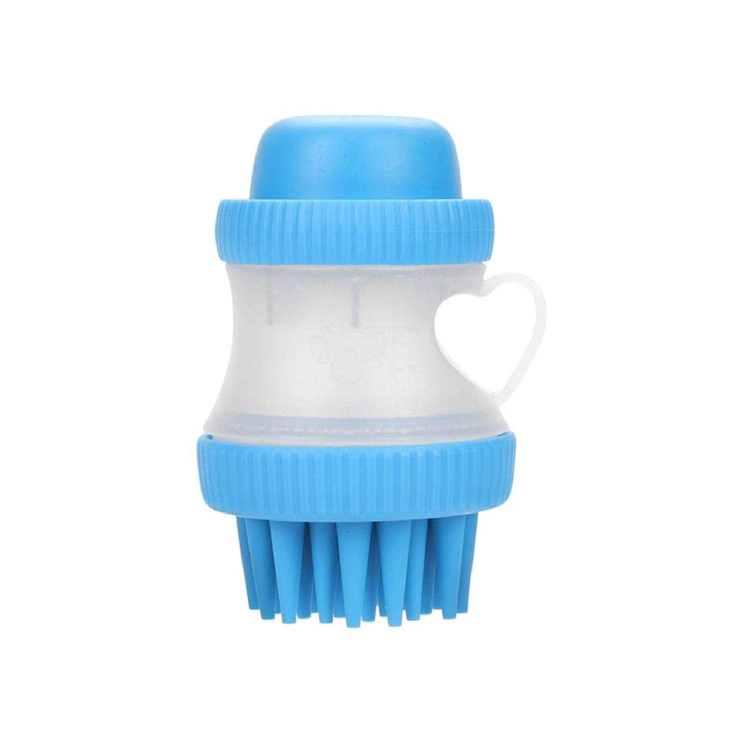 Drake Pet Silicone Washing Scrub Buster For Dog With BuiltIn Shampoo Reservoir Brush