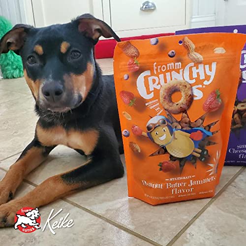 Fromm Crunchy Os Dog Treats, 6 oz. (Peanut Butter Jammers Flavor Treats)