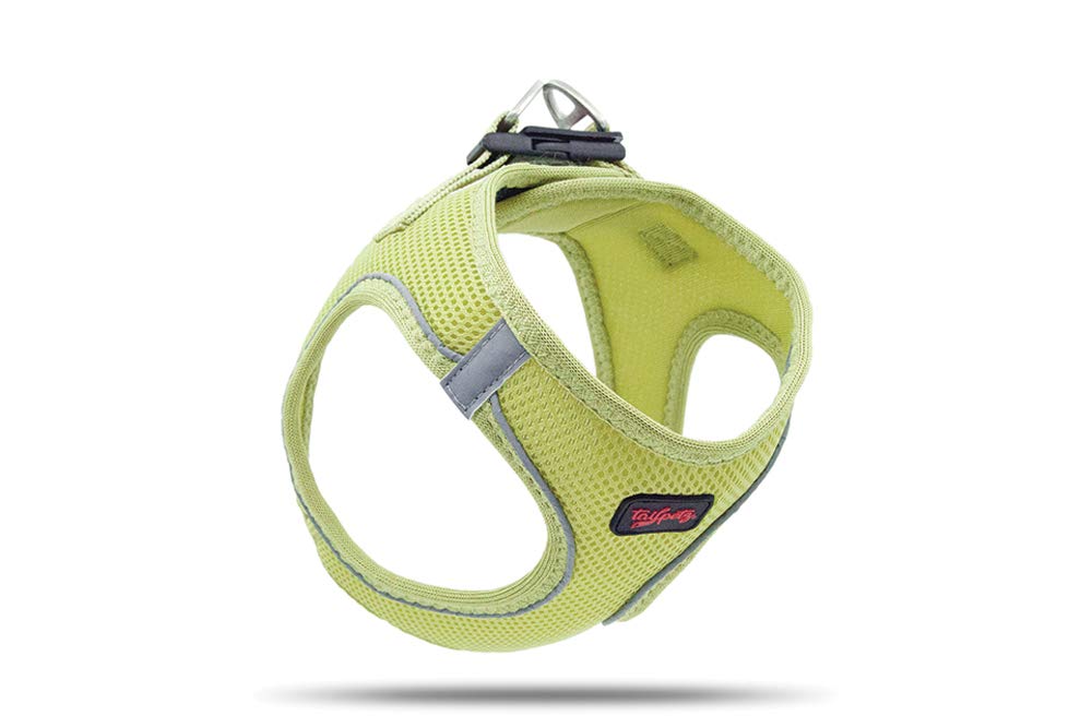 Tailpetz Dog Harness with Breathable Mesh, Reflective, Step-in, No Pull Dog Vest Harness for Small and Medium Dogs and Cats, Oli