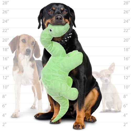 Mighty- Dinosaur Brachiosaurus - Squeaker - Multiple Layers. Made Durable, Strong & Tough. Interactive Play Dog Toy (Tug, Toss & Fetch). Machine Washable & Floats