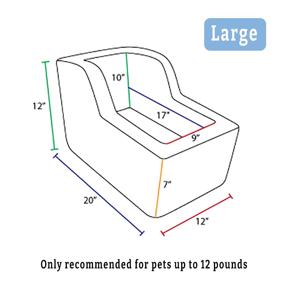 Snoozer Luxury High Back Console Lookout, Buckskin With Java Cording, Large