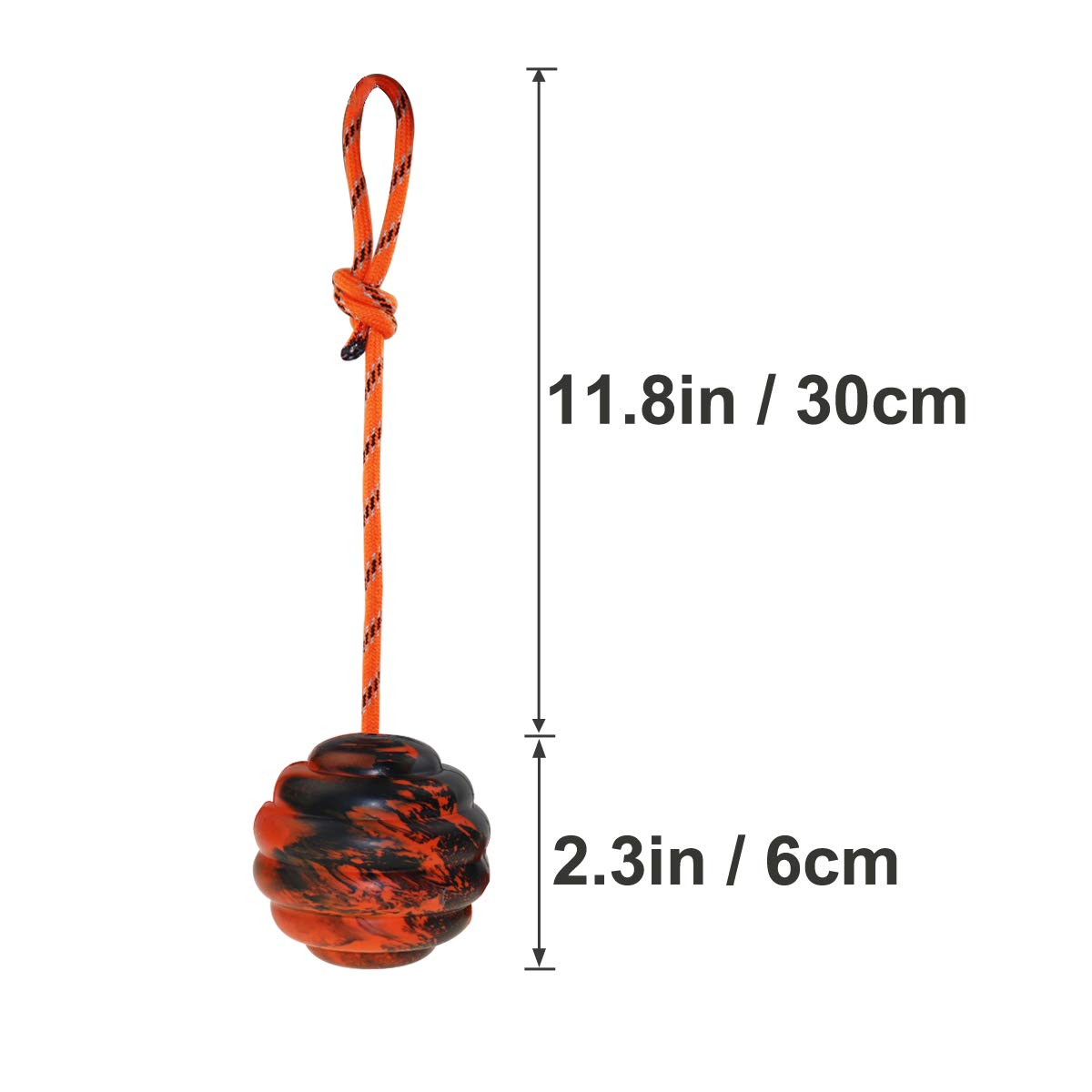 Vitalili Dog Training Ball On Rope Dog Rope Toys Ball Exercise And Reward Toy For Dogs For Chew Training Pull Throw Toy Tug Toy Dogs Fetch Toys Belgian Malinois Gifts
