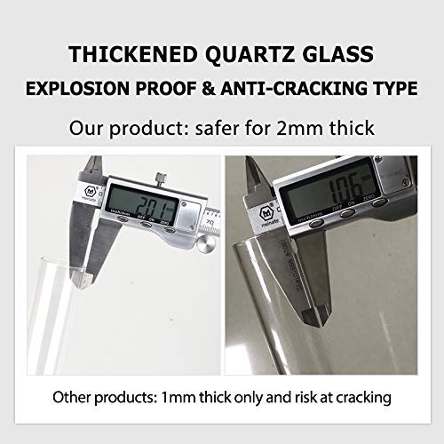 Orlushy Submersible Aquarium Heater,300W Adjustable Fish Tahk Heater With 2 Suction Cups Free Thermometer Suitable For Marine Saltwater And Freshwater