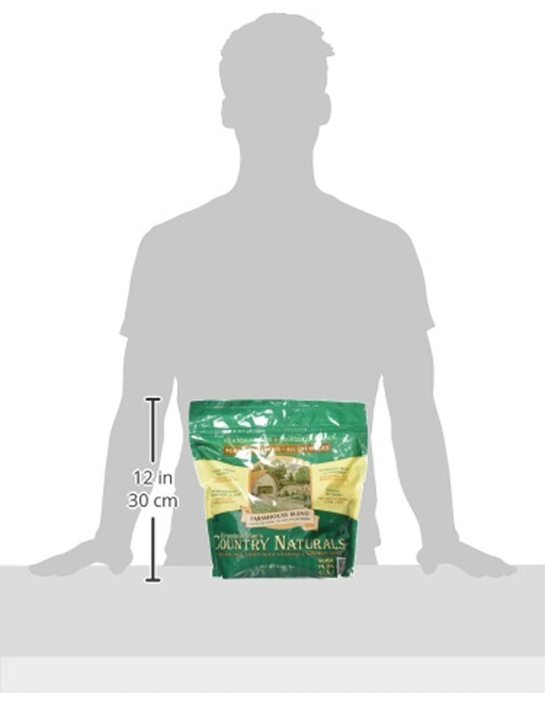 Grandma Maes Country Naturals Dry Dog Food, Farmhouse Blend Formula, Pork, Fish & Brown Rice, Slow Cooked & Nutrient Dense, Made