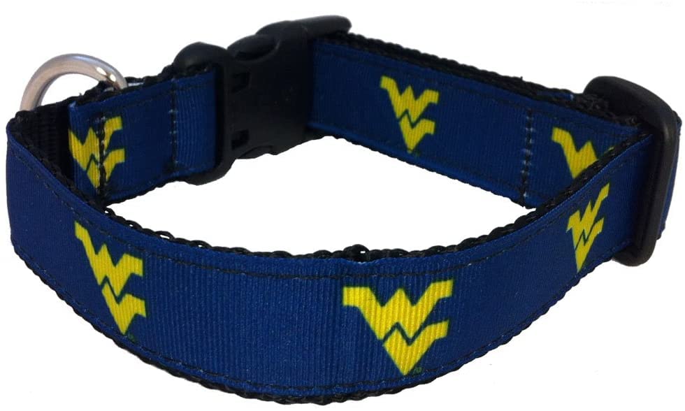 College Dog Collar (Medium, West Virginia)