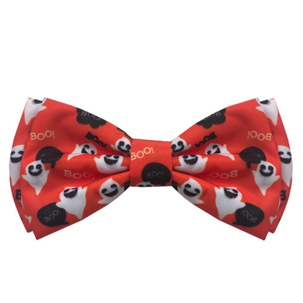 Huxley & Kent Bow Tie For Pets | Ghostbusters (Extra-Large) | Halloween Bow Tie Collar Attachment | Fun Bow Ties For Dogs & Cats | Cute, Comfortable, And Durable | H&K Bow Tie