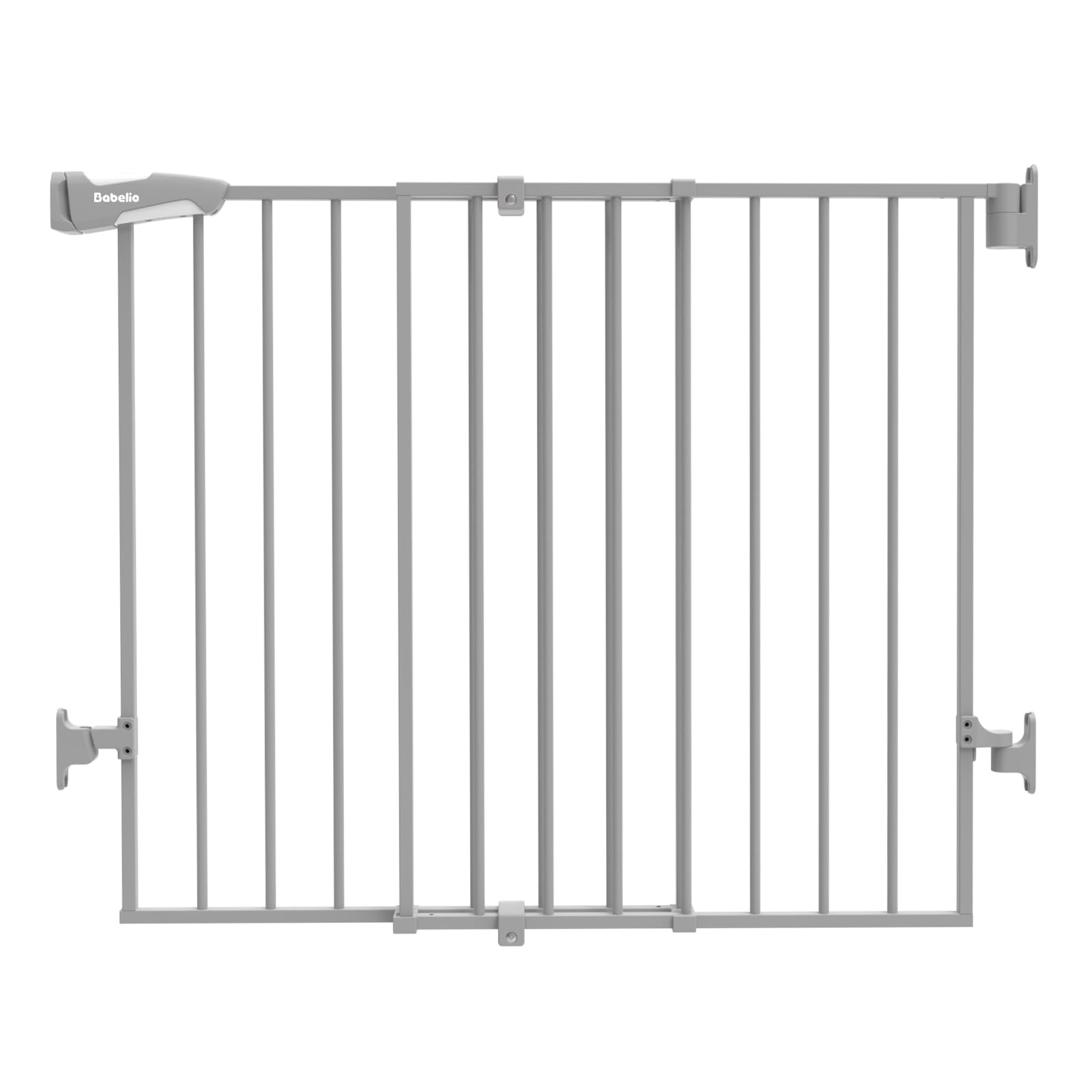 Babelio 34 Extra Tall Baby/Dog Gate with No Threshold Design Walk Thru Door, 26-43 Auto Close Safety Gate for Babies, Elders and