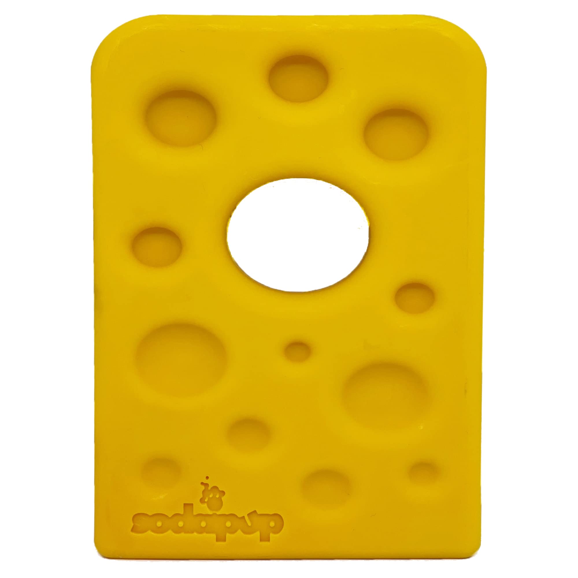 SP Swiss Cheese Wedge Durable Nylon Dog Chew Toy for Aggressive Chewers