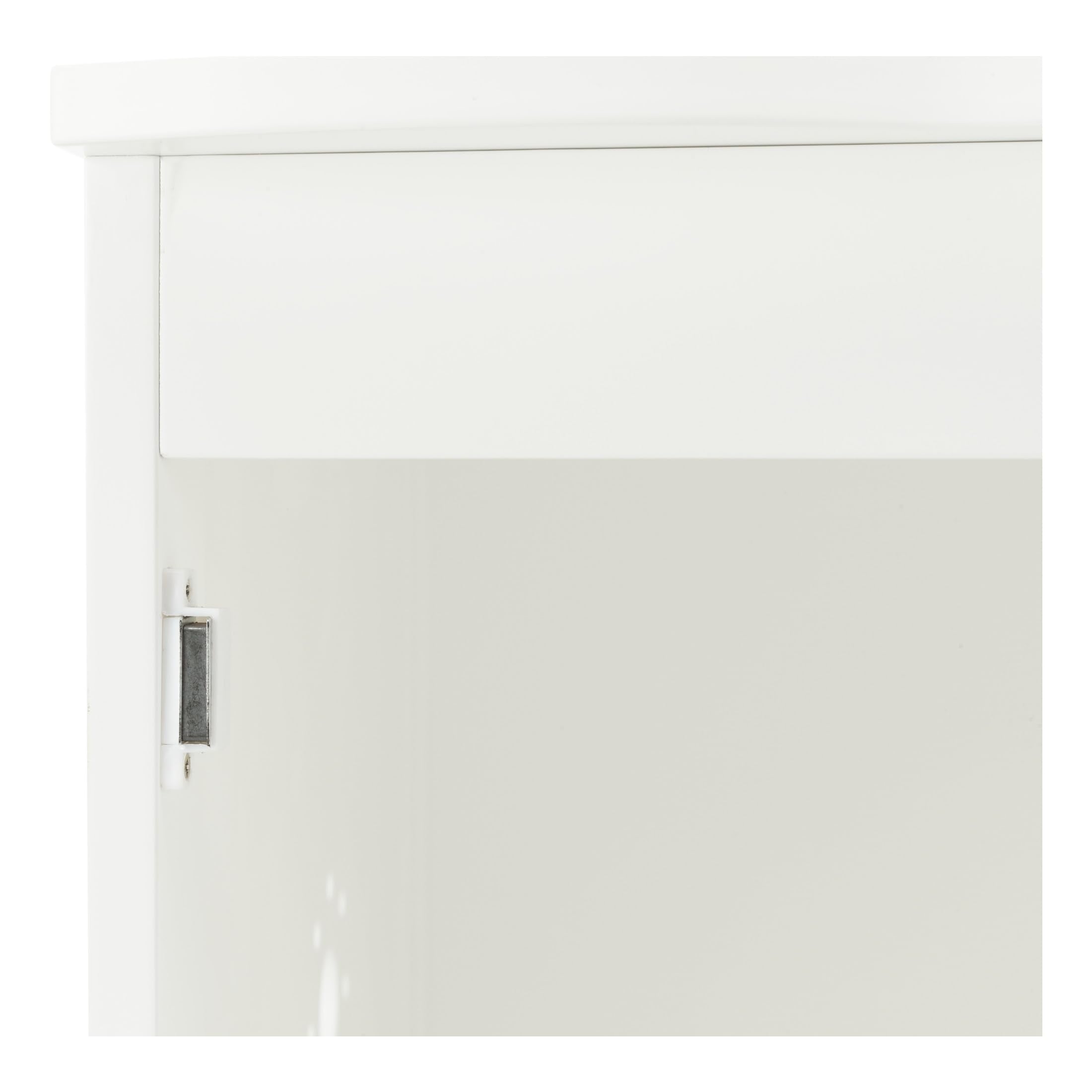 Trixie 2-Story Furniture Style Litter Box Enclosure And Pet Home, Hidden Cat Litter Box, White