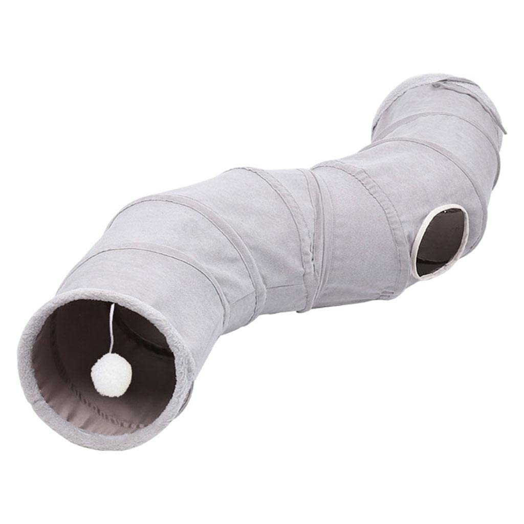 Enakshi Soft Collapsible Cat Tunnel Toy Interactive Toy Bed Tent For Indoor Cats | Pet Supplies | Cat Supplies | Toys
