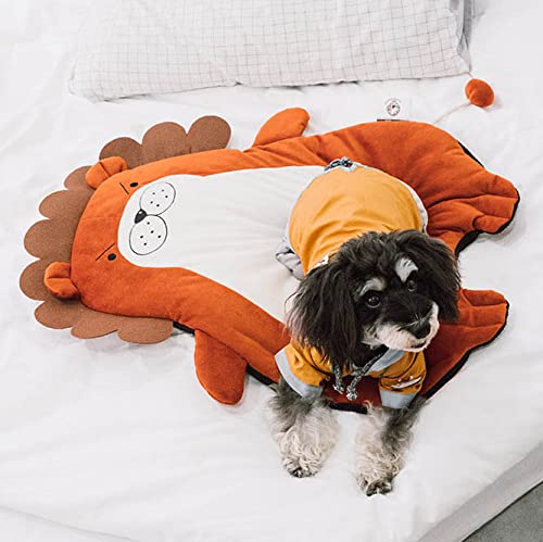 Touchdog 'Critter Hugz' Cat And Dog Mat - Fun And Playful Pillow Pet Mats - Dog Bed Made Of Ultra-Soft And Smooth Material With