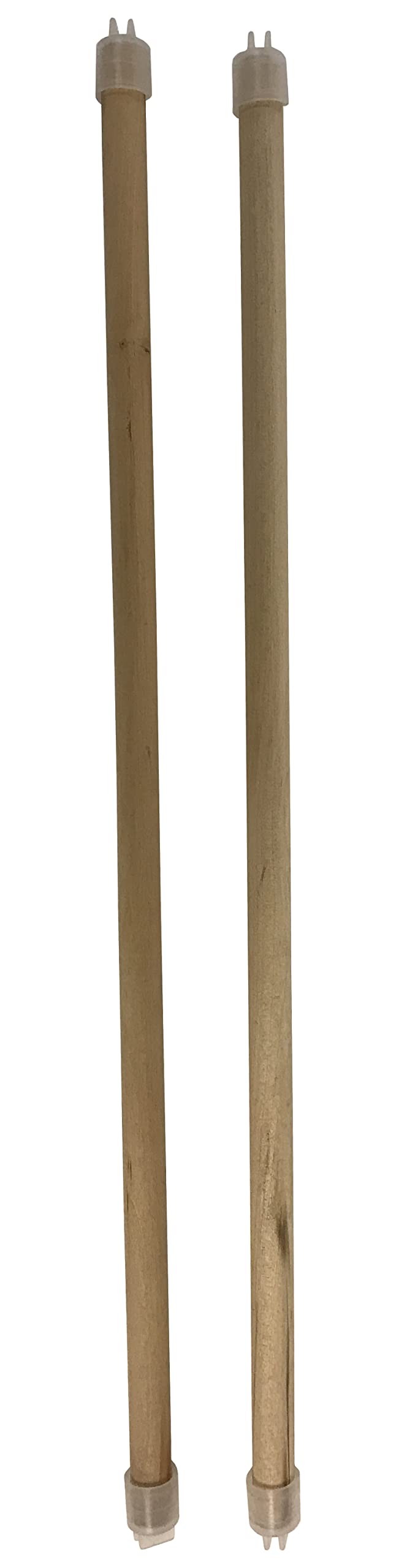 PENN-PLAX Bird-Life Wooden Bird Perches - Great for Parakeets, Lovebirds, Parrotlets, Finches, Canaries, and Other Small Birds -