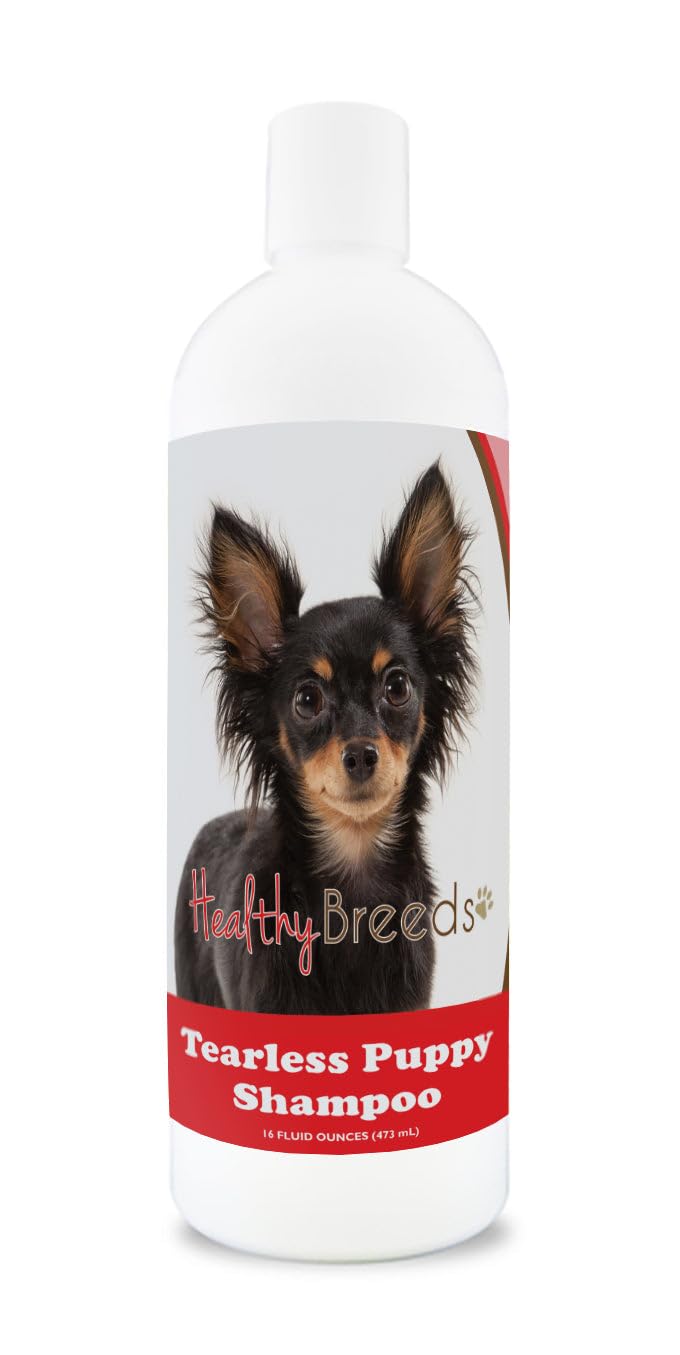 Healthy Breeds Russian Toy Terrier Tearless Puppy Dog Shampoo 16 Oz