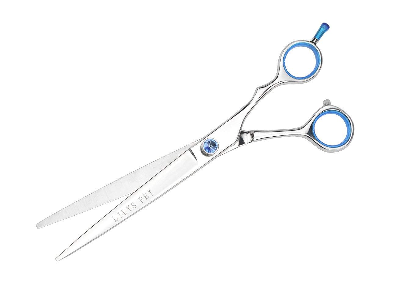 Lilys Pet High-End Series 7 Or 8 Or 9 Or 10 Japanese 440C Stainless Steel Professional Pet Grooming Cutting Scissors Wit