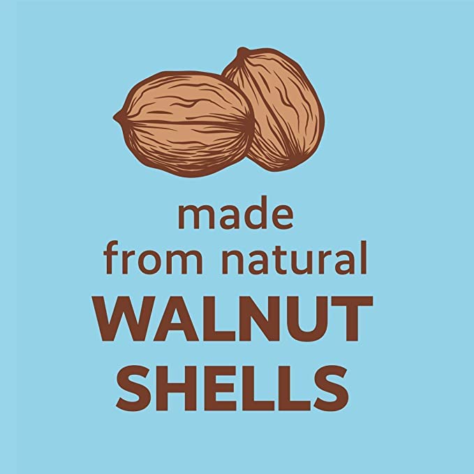 Eco-Shell Naturally Fresh Cat Litter Made from Walnut Shells, Single Cat, Unscented, Biodegradable, Dust-Free, Sustainable, 40 L