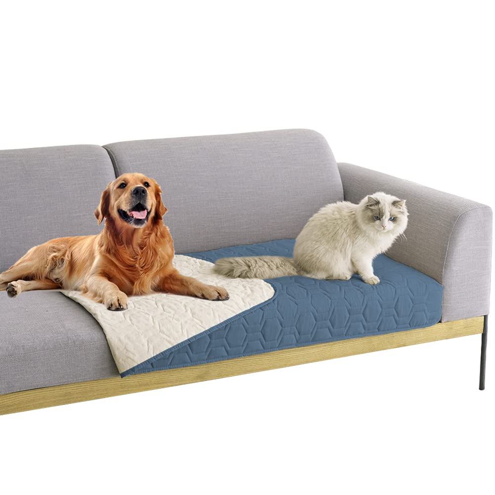 Tcksstex Waterproof and Non-Slip Dog Bed Cover and Pet Blanket Sofa Pet Bed Mat ,car Incontinence Mattress Protectors Furniture 