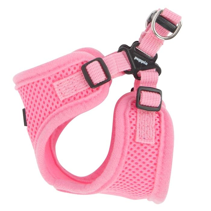 Puppia Para-Hc1533-Pk-L Pink Soft Harness C Pet-Vest-Harnesses, Large