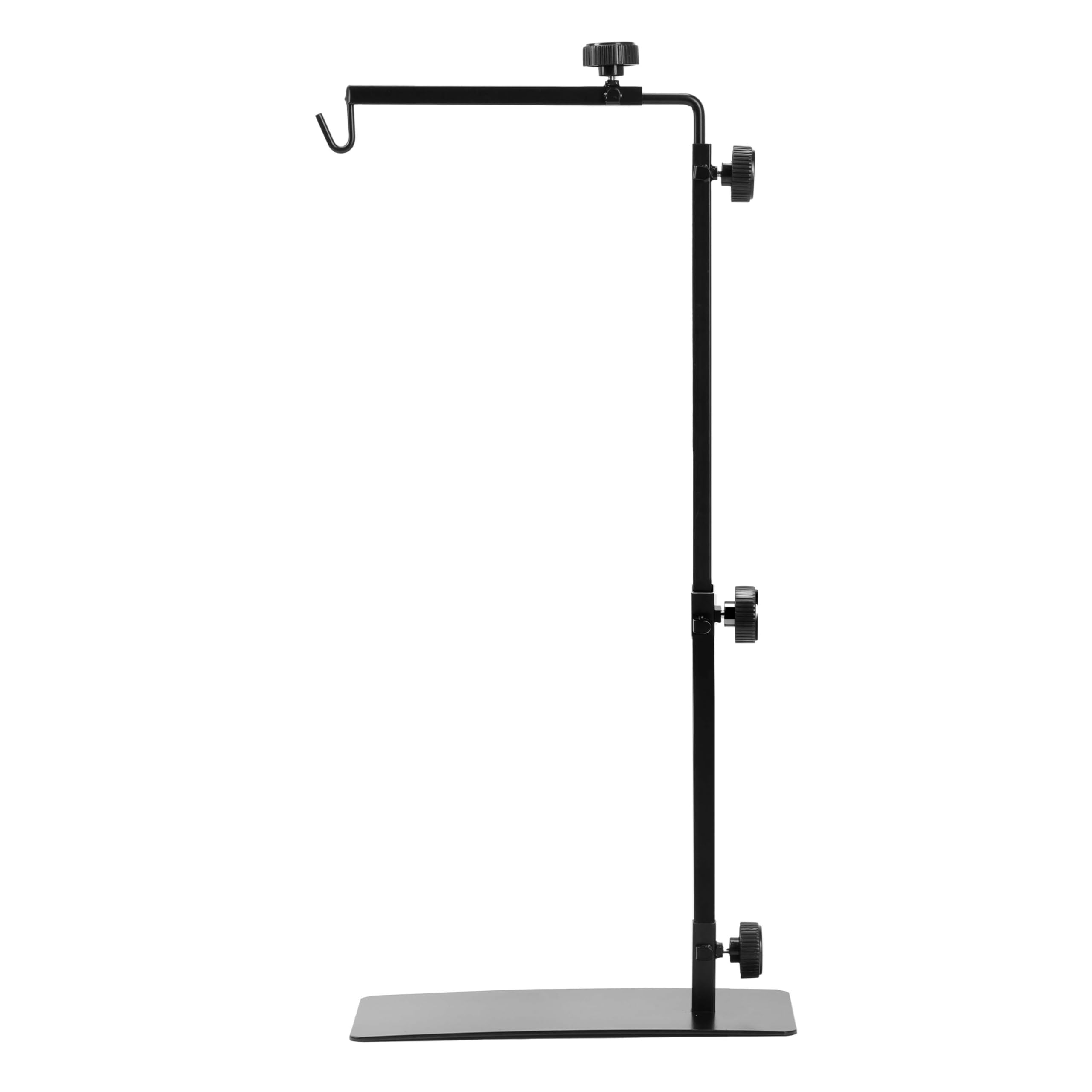 Simple Deluxe Reptile Lamp Stand, Adjustable 15'-36' Floor Light Holder Stand Metal Bracket For Reptile Glass Terrarium Heatin