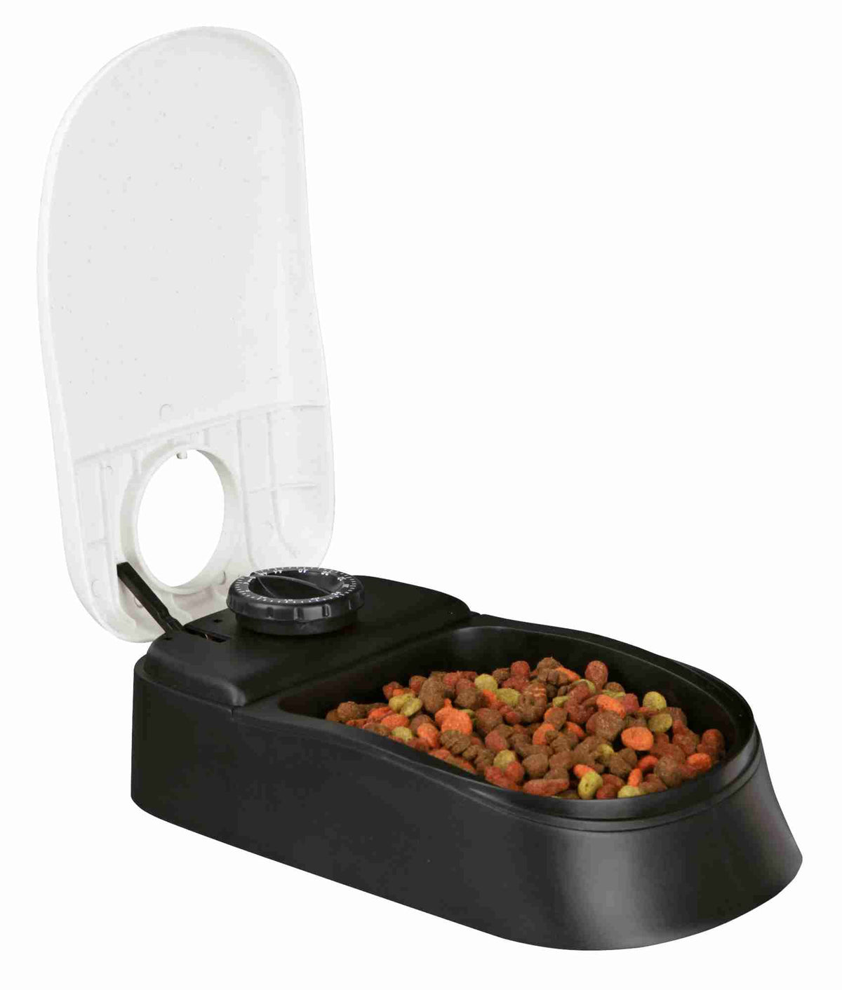 Trixie 24371 TX1 Automatic Feeder 300 ml / 15    7    24 cm Charcoal/Black