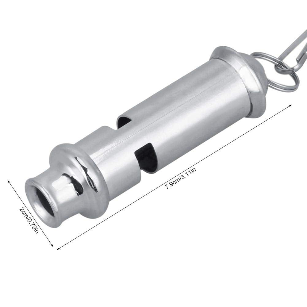 Stainless Steel Ultrasonic Pigeon Whistle With Lanyard Dog Training Whistle Pet Behavior Training Tool For Bird Pigeon Parrot