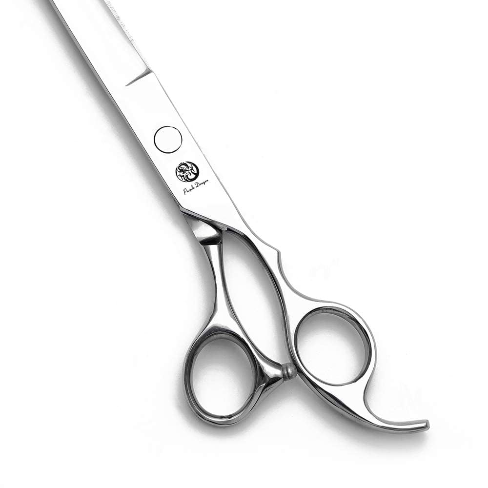 Purple Dragon 5''/5.5''/6''/6.5''/7''/7.5''/8''/9''/10'' Sharp Edge Hair Cutting Shears Pet/Puppy/Cat Grooming Scissors With Bag