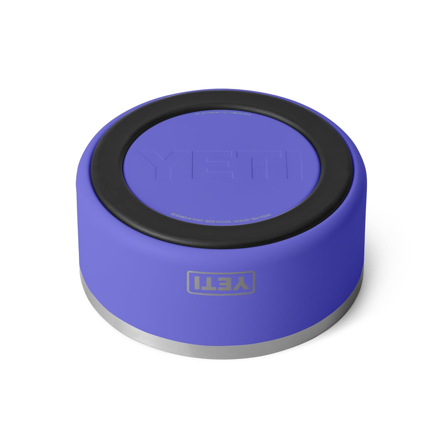 YETI Boomer 8, Stainless Steel, Non-Slip Dog Bowl, Holds 64 Ounces, Ultramarine Violet