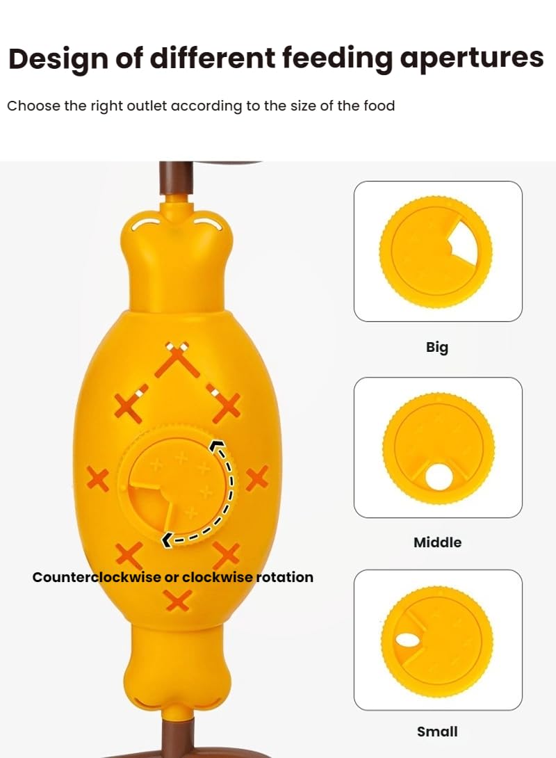 Cats Treat-Dispensing Slow Feeder,Pets Dry Food Dispenser,Cats Slow Feeding Snack Bowl, Grilled Fish Spinning Toy, Food Puzzle C