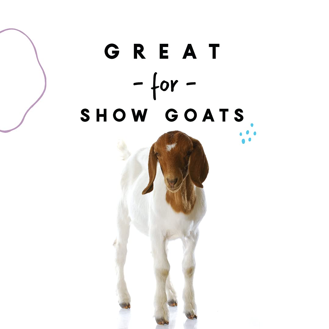 Manna Pro Goat Coat & Skin Supplement, Supports Healthy Skin, Shiny Coat & Overall Wellness, Goat Feed Supplement, Vitamins & Mi