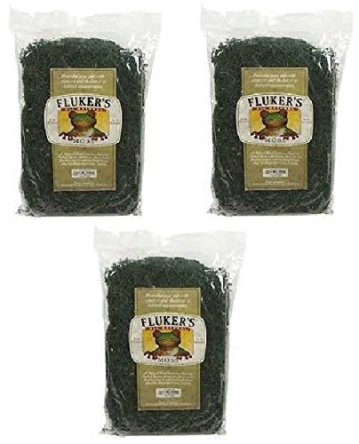 Fluker'S Green Repta Moss 24Qt (3 Bags With 8Qt Per Bag)