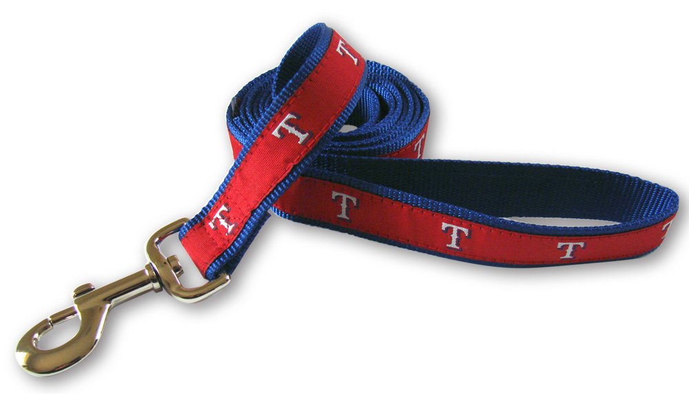 Mlb Texas Rangers Dog Leash, Small