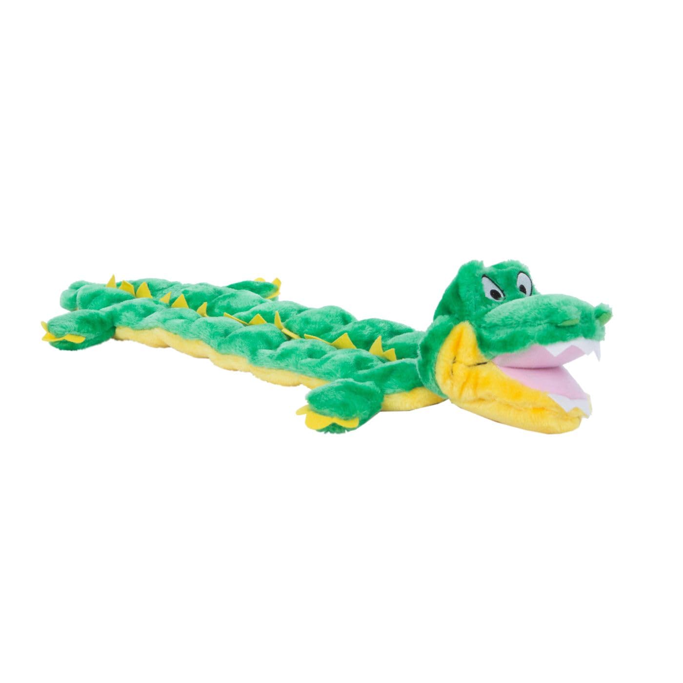 Outward Hound Squeaker Matz Plush Gator Dog Toy, Xl