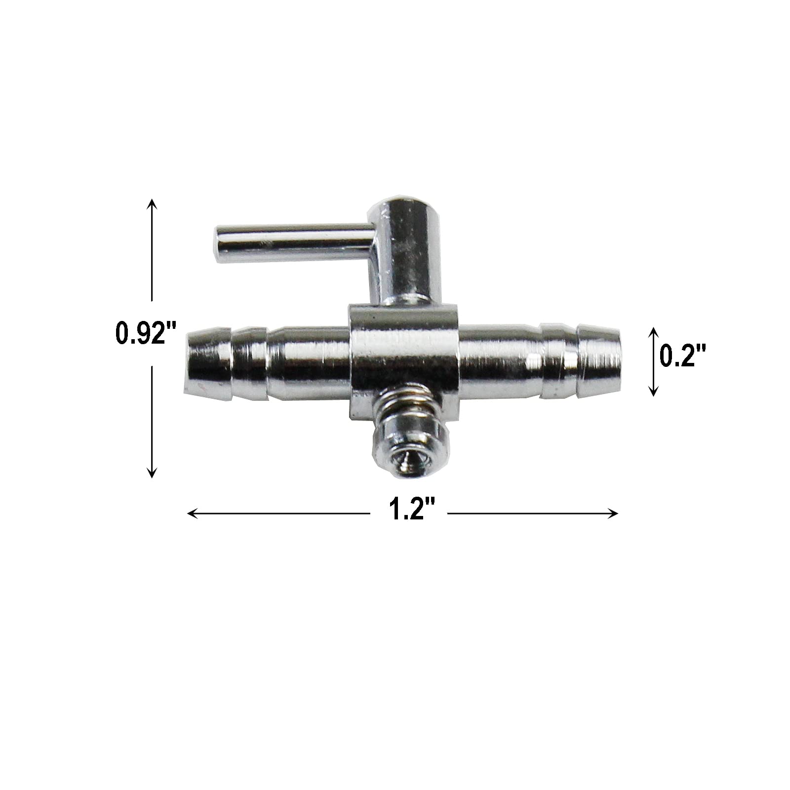 Aquaneat Aquarium Control Valve, Fish Tank Air Valve, Metal Stainless Steel Gang Valve, Air Flow Distributor Splitter For Air Pump