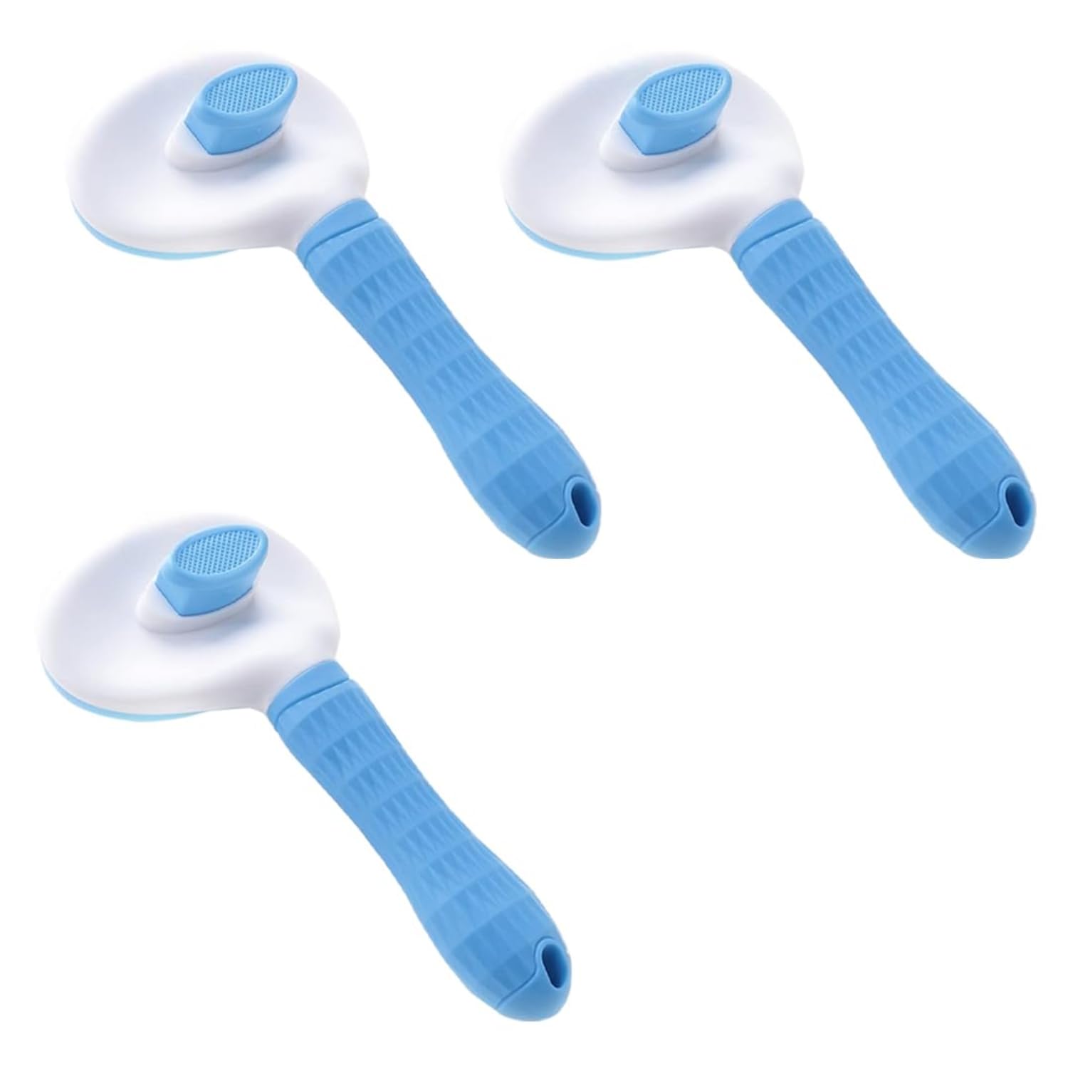 PSK PET MART Self Cleaning Slicker Brush Grooming and Shedding Hair Brush  Easy to Remove Loose Undercoat, Pet Massaging Hair B