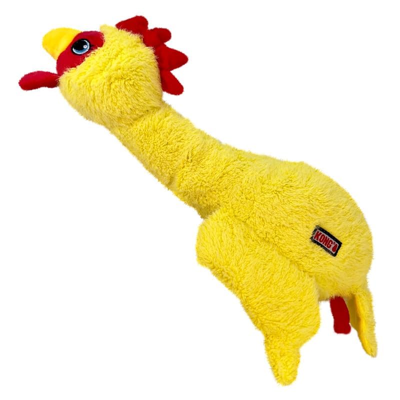 KONG Scruffs Plush Assorted Dog Toy (Chicken)