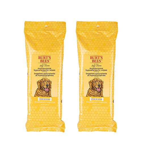 Burt'S Bees For Pets Natural Multipurpose Dog Grooming Wipes  Puppy & Dog Wipes For All Purpose Cleaning  Ph Balanced For Dogs -