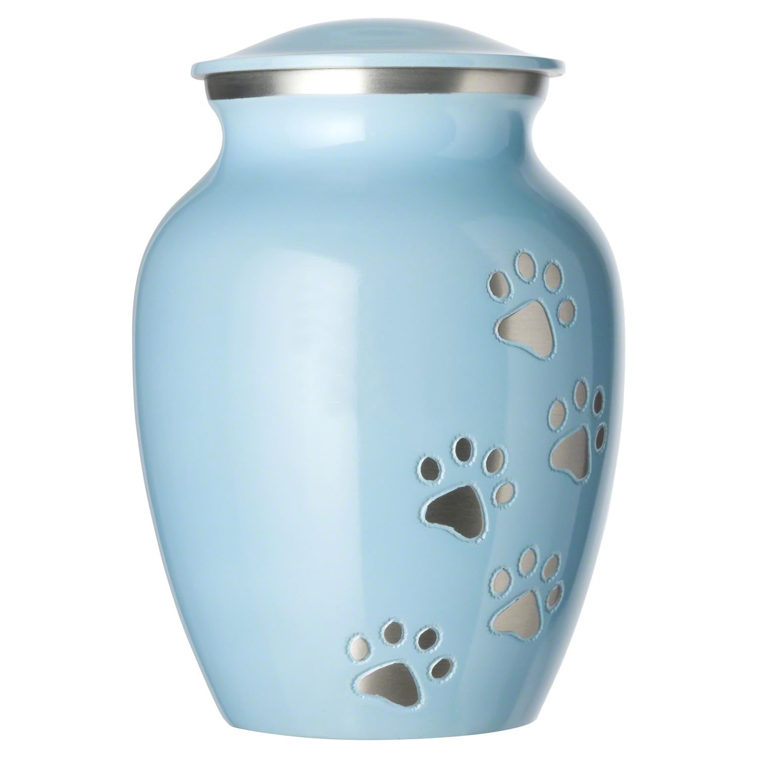 Best Friend Services Pet Urn - Ottillie Paws Legacy Memorial Pet Cremation Urns For Dogs And Cats Ashes Hand Carved Aluminium Me
