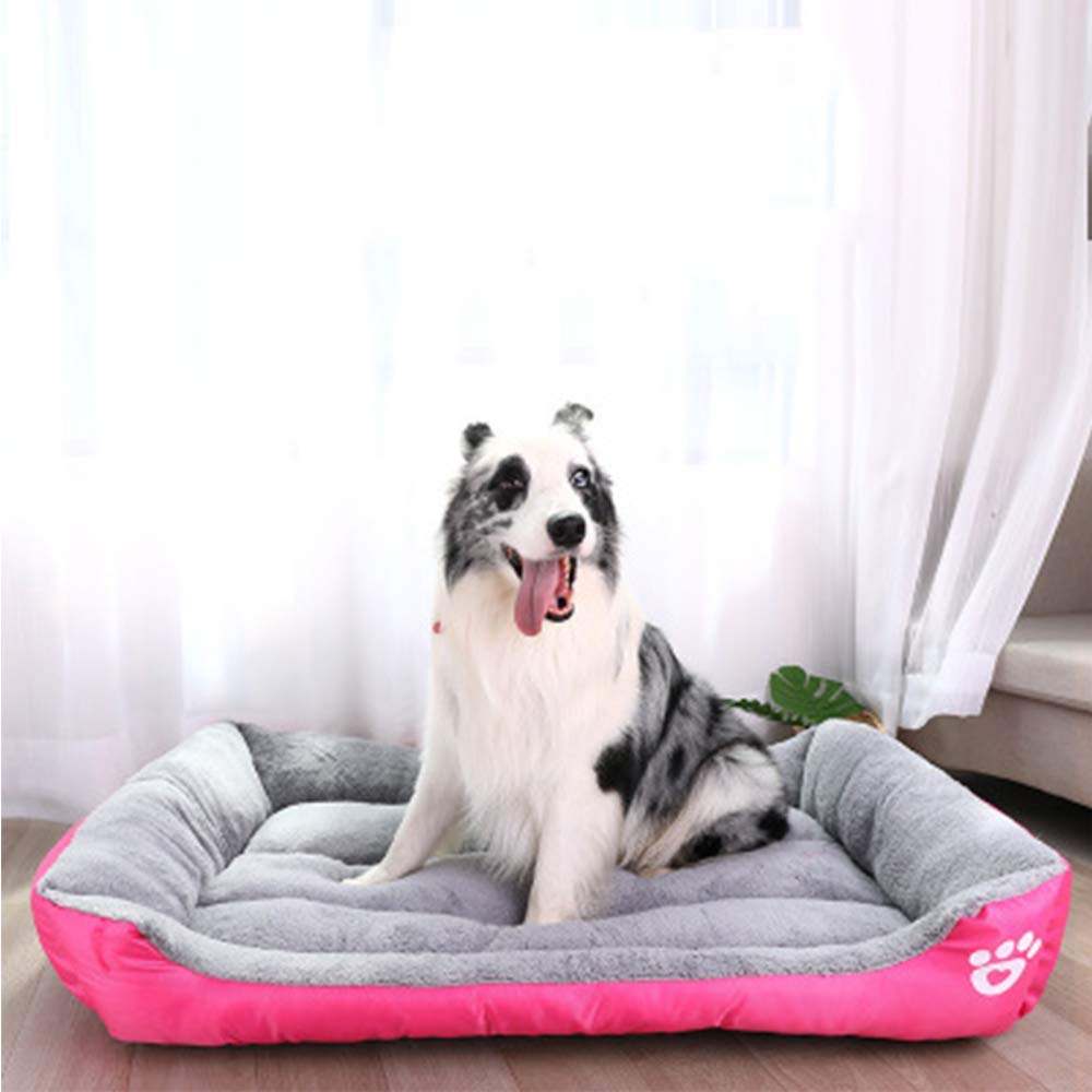 Hucwzp Pets 1 Piece Colour Kennel Cat Litter (Set Of 4 Four Seasons Universal Removable And Washable Dog Cage With Matraze