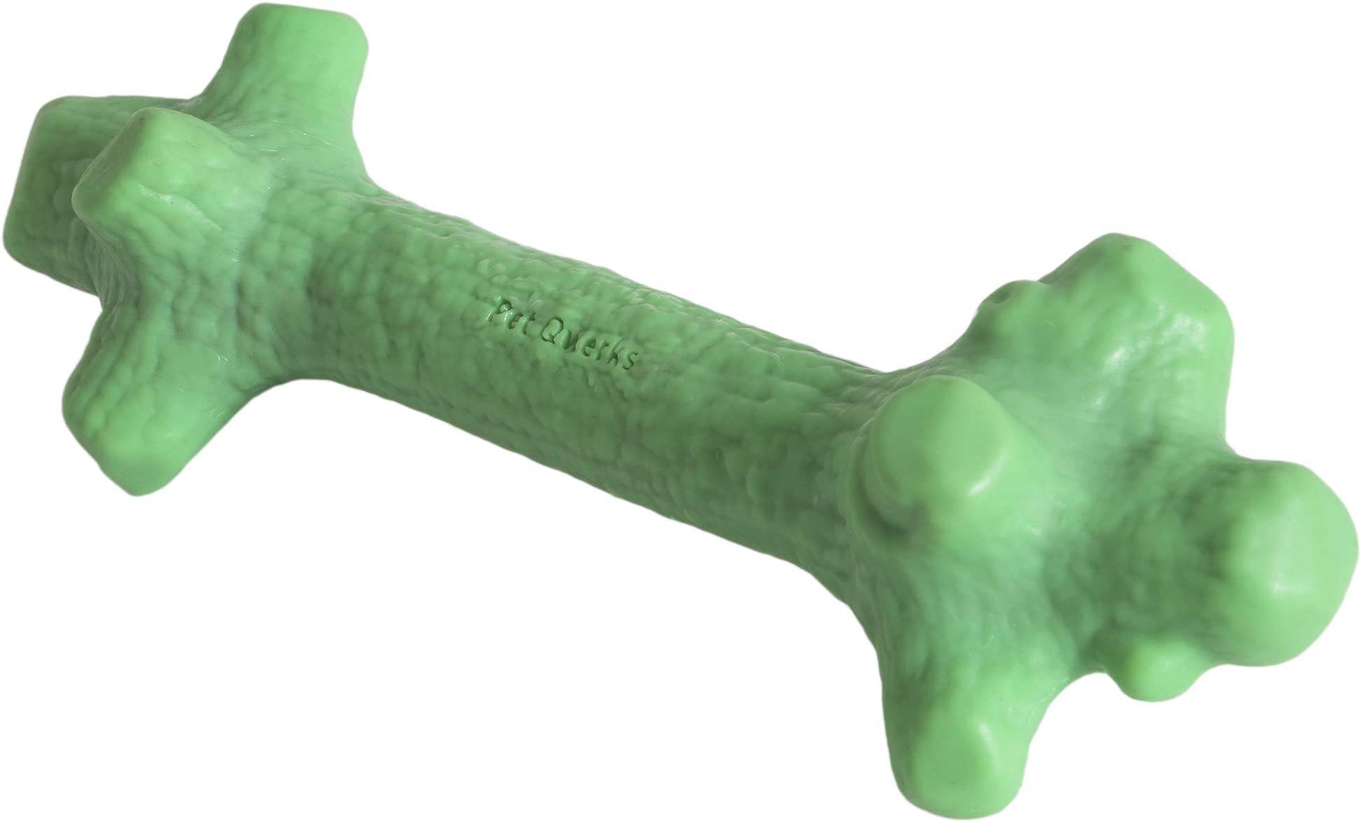 Pet Qwerks Nylon Stick BarkBone - Durable Dog Toys for Aggressive Chewers - Mint Flavor - 6