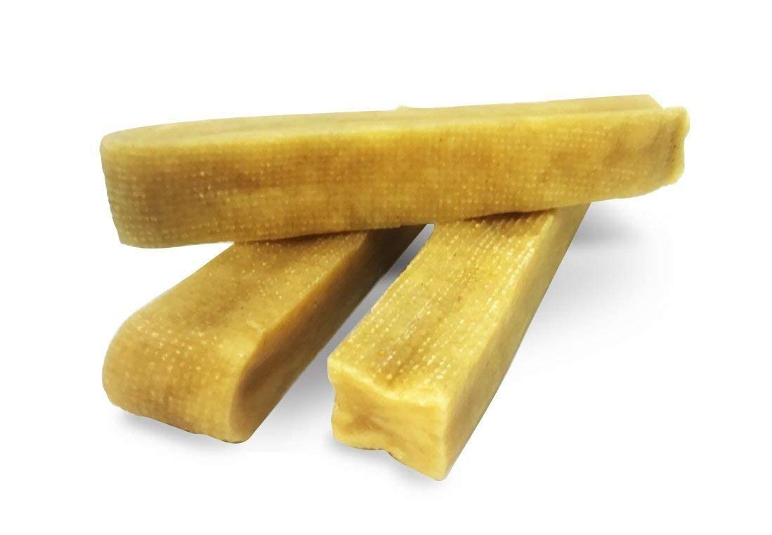 EcoKind Pet Treats Gold Himalayan Yak Cheese Dog Chew, Yak Dog Treats for Active Chewers, 100% Natural & Healthy Chew Sticks for