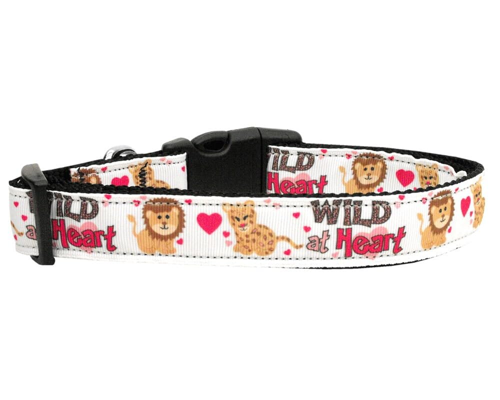 Mirage Pet Products 125-106 LG Wild at Heart Dog Collar, Large