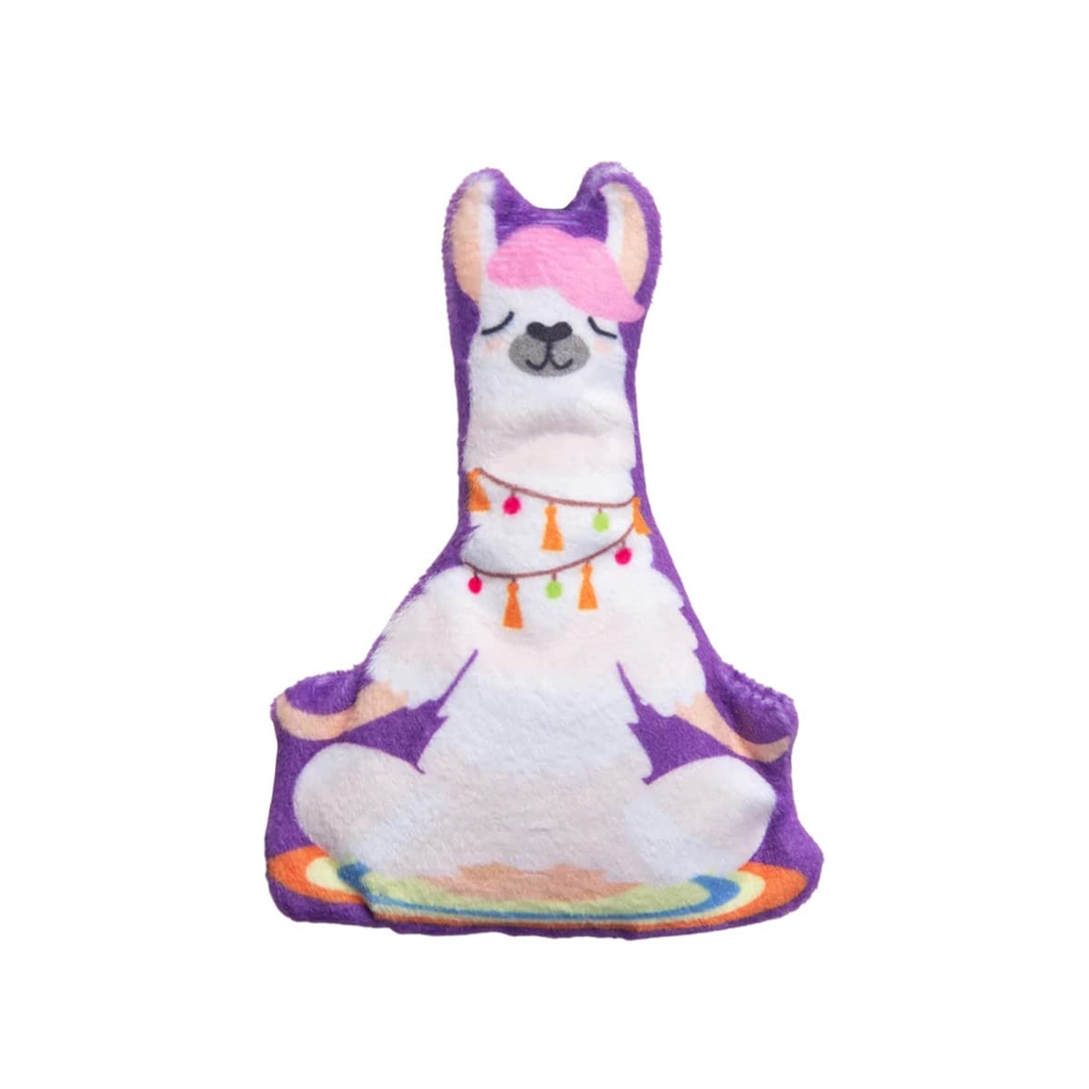 Snugarooz Kitty Llamaste Cat Toy With Catnip Inside And Repair Patch - Crinkle ?Eco Friendly - Engaging And Fun - Made From Recycled Water Bottle