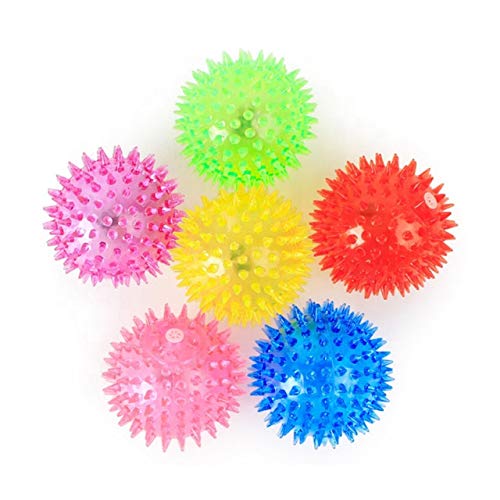 Pet Believe Spiky For Dogs Small, Fetch For Dogs Rubber 1 Pack Bright Colors Tpr Dog Dog Squeaky Chew For Small Dogs Puppy Teeth