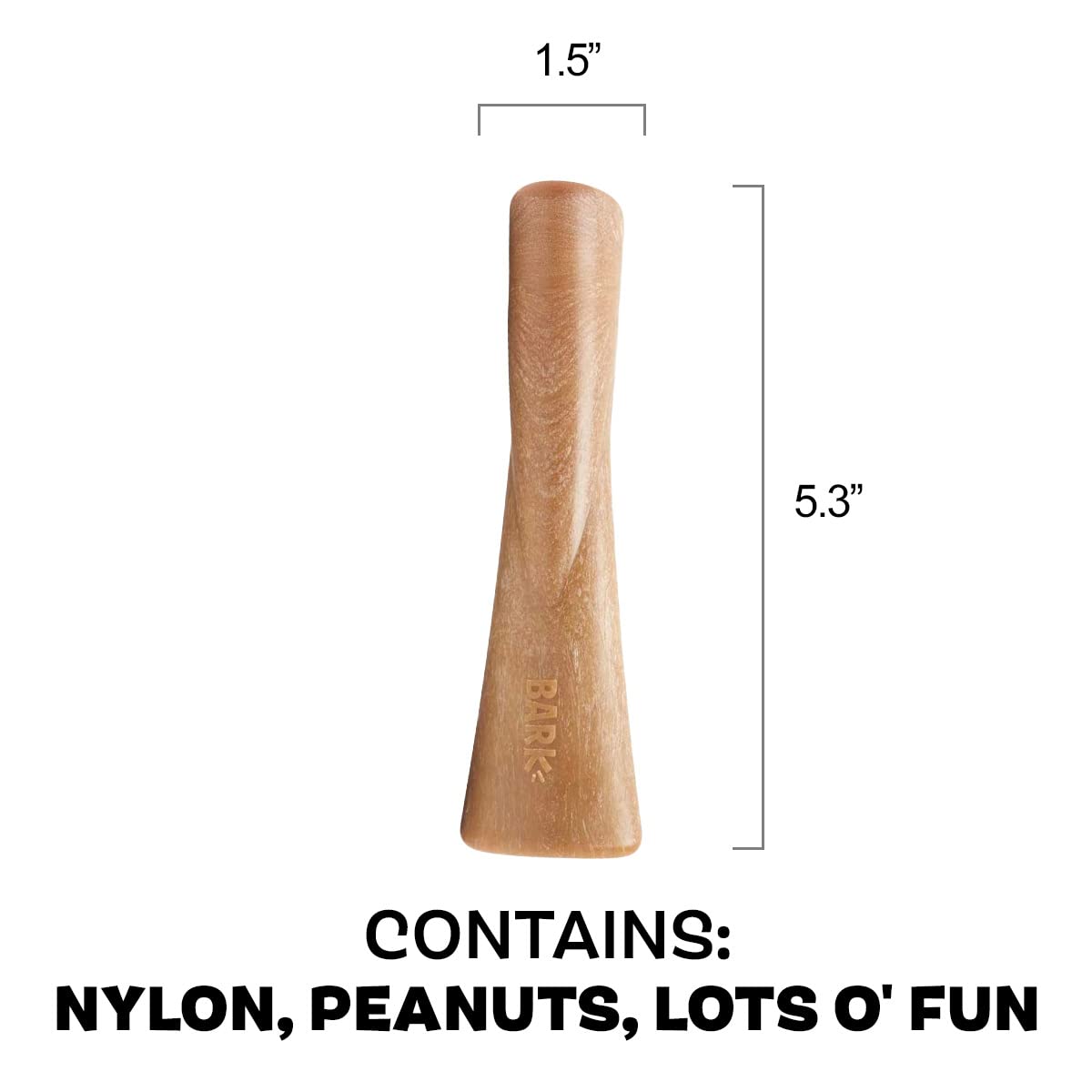 Barkbox Super Chewer Tough Dog Chew Toys For Aggressive Chewers, Dental Stimulating (Pb Bone - Small)